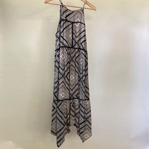 Xhilaration Strappy Summer Dress with Ladder Trim